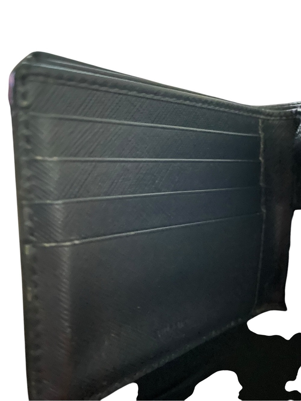 Authentic PRADA Saffiano Corner Bifold Wallet with Coin Pocket in Baltico Navy⁠ - Picture 6 of 15